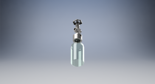 用于液体取样的GL45瓶螺纹带瓶头取样阀缩略图